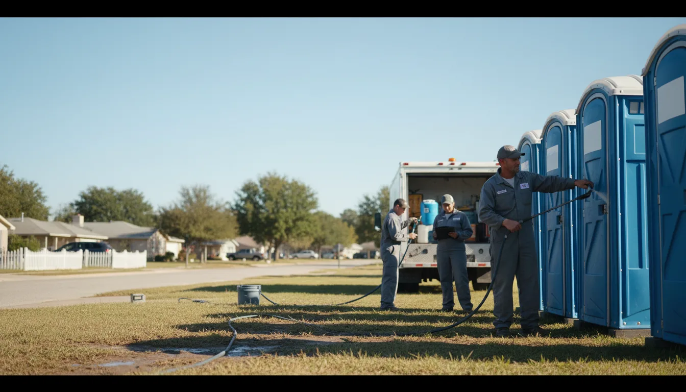 Long-Term Portable Toilet Rental in Kings Bay, GA near me